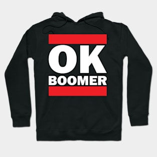 ok boomer DMC style shirt Hoodie